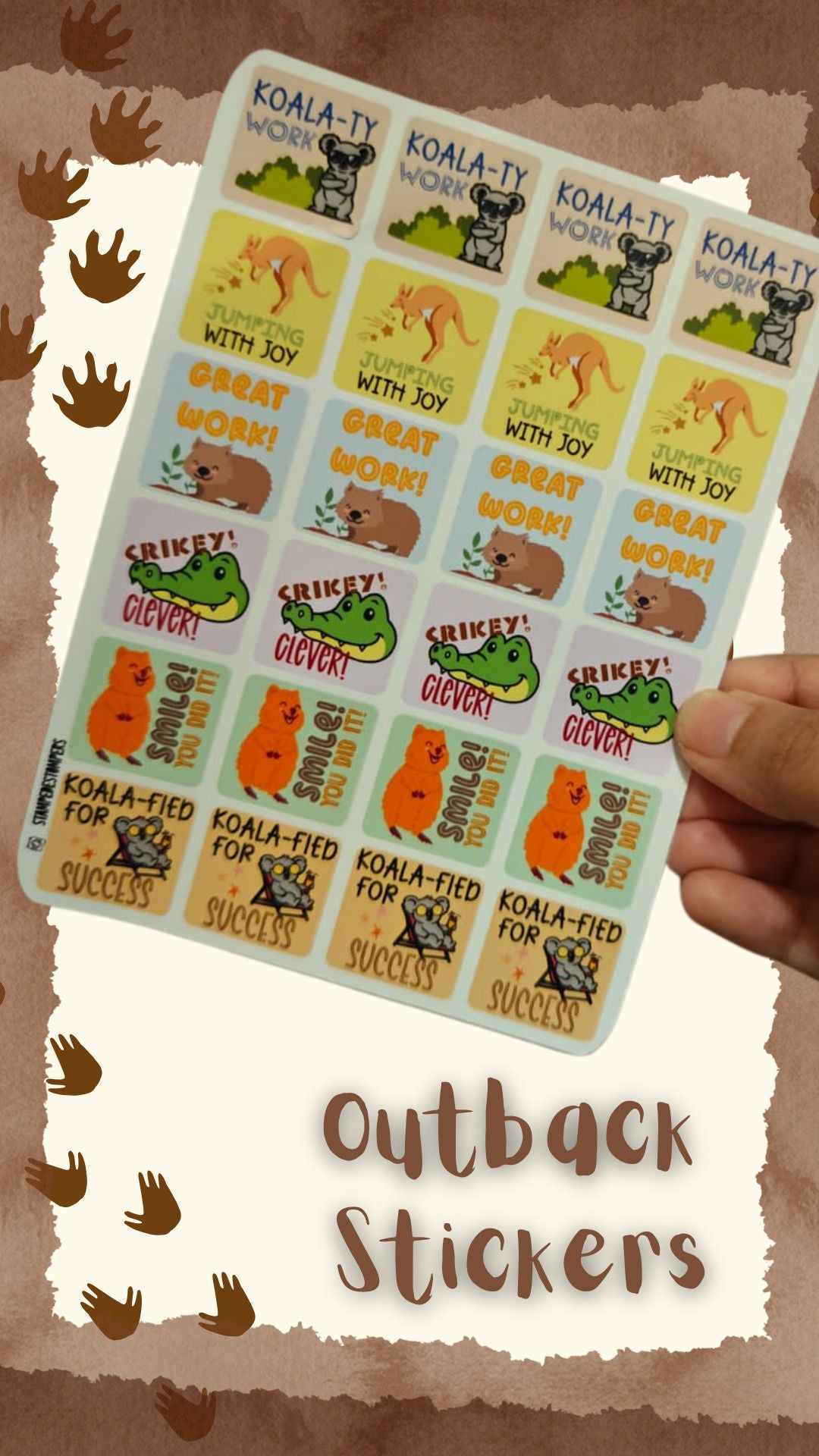 The Outback Stickers
